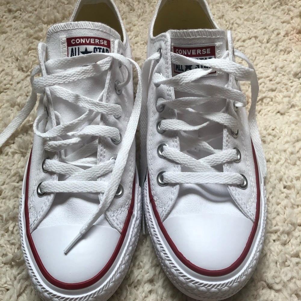 White Converse AllStars